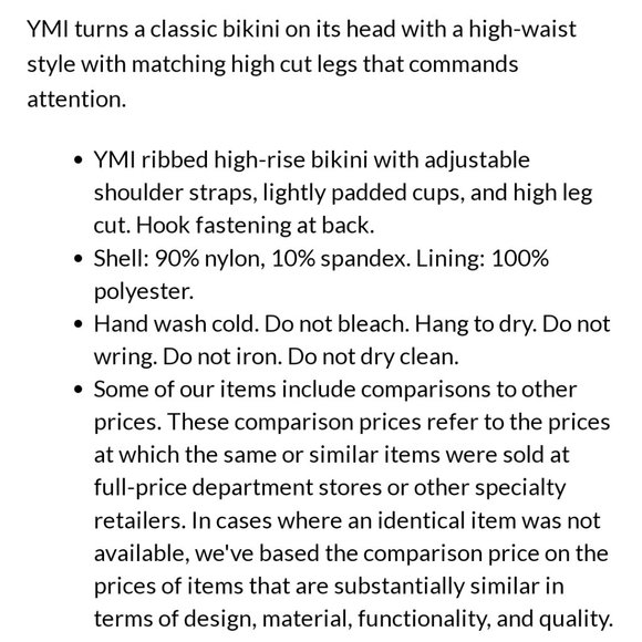 NWT 1X Set Ribbed High Rise Bikini Black Sexy Cute Summer Swim Plus Beach - Picture 5 of 5